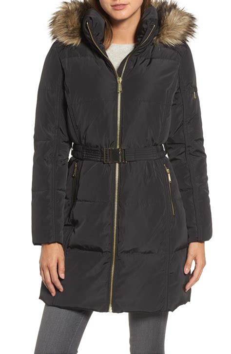 michael kors winter parka with fox fur|Women's Michael Kors Parkas & Winter Jackets .